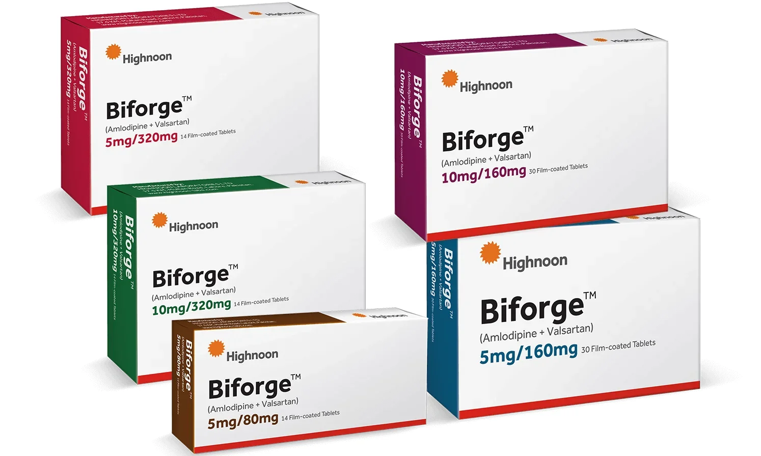 Biforge (10/160Mg) 30 Tablets