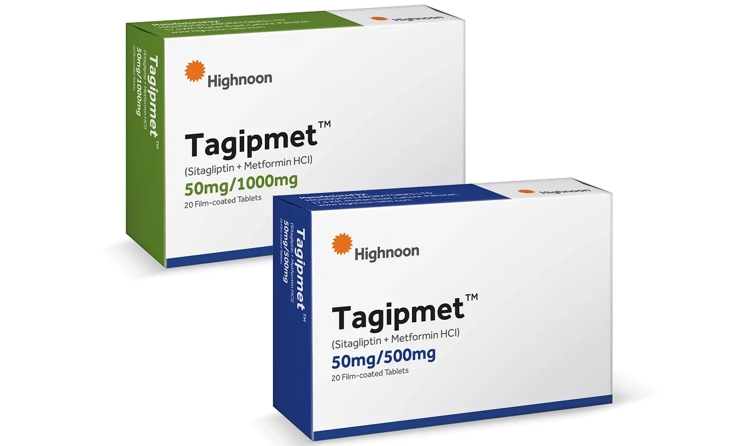 Tagipmet (50/1000Mg) 20 Tablets