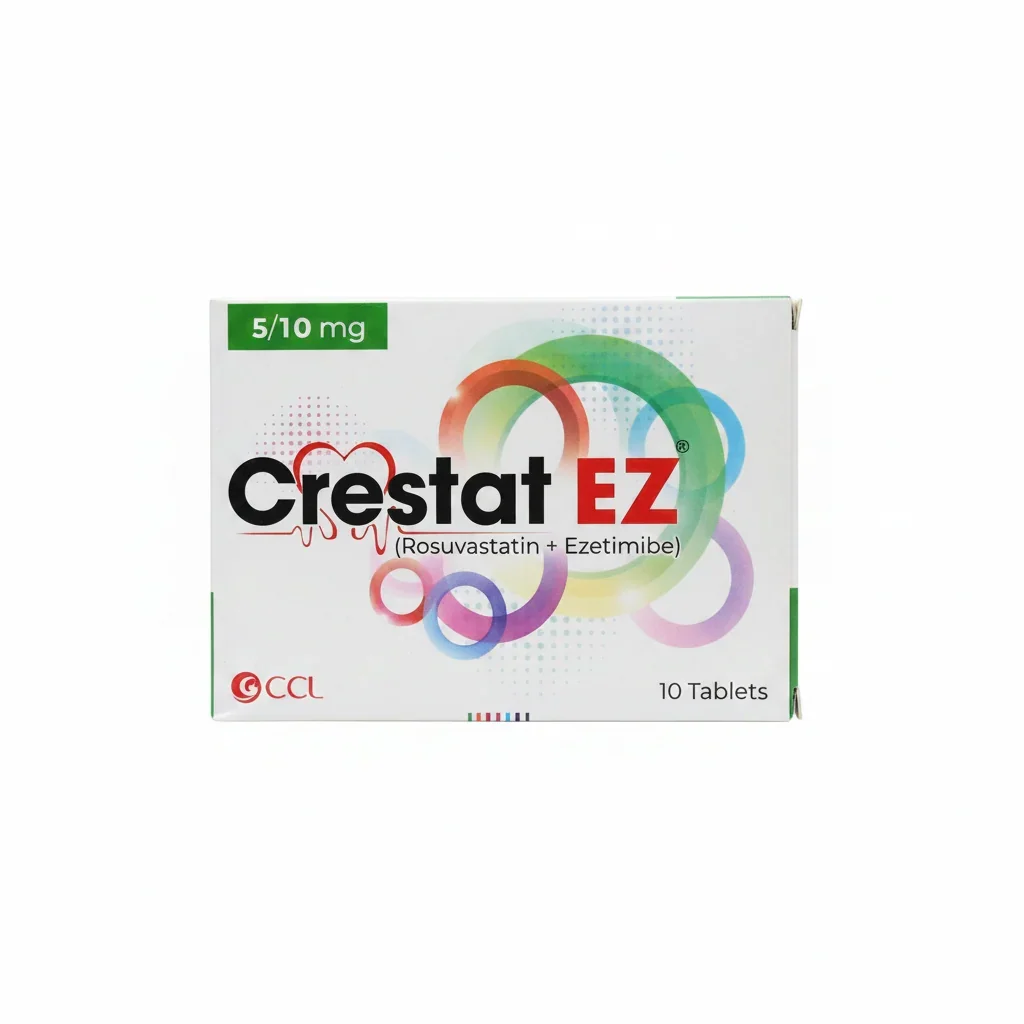 Crestat Ez (5/10Mg) 10 Tablets