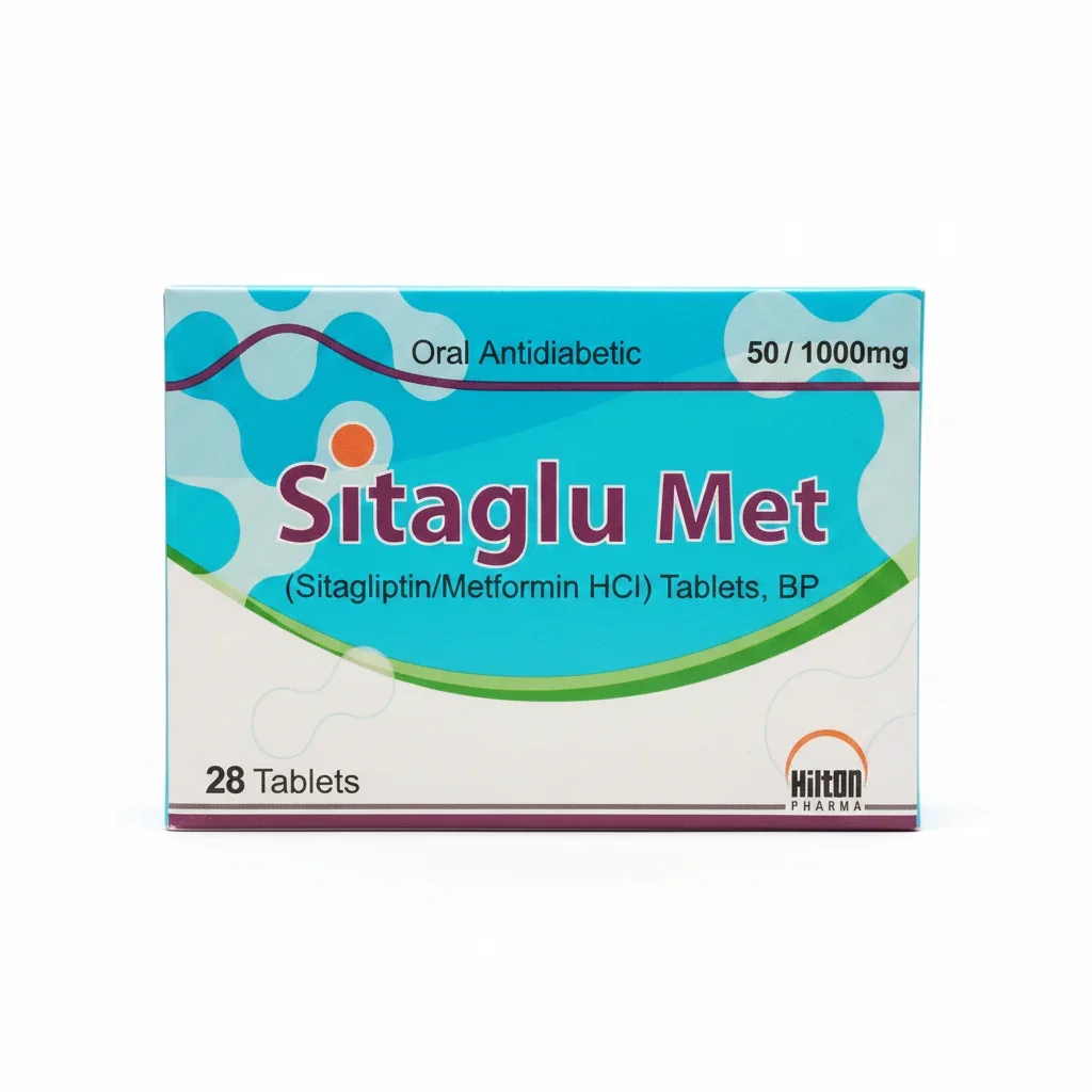 Sitaglu Met (50/1000Mg) 28 Tablets