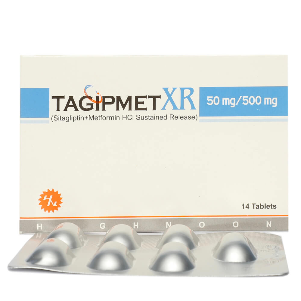 Tagipmet Xr (50/500Mg) 20 Tablets