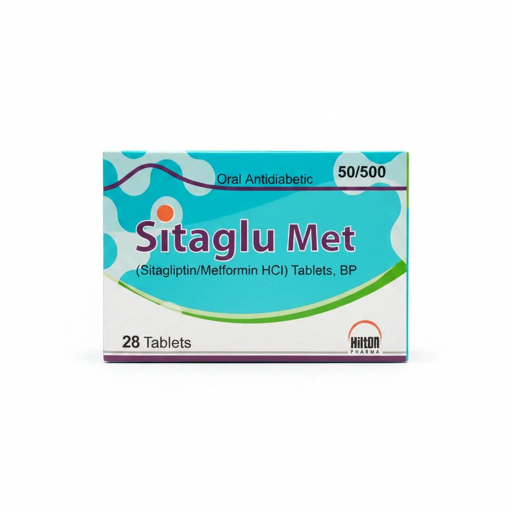 Sitaglu Met (50/500Mg) 28 Tablets