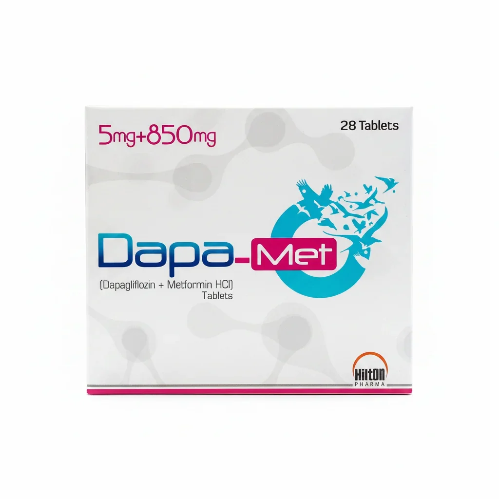 Dapa-Met (5/850Mg) 28 Tablets