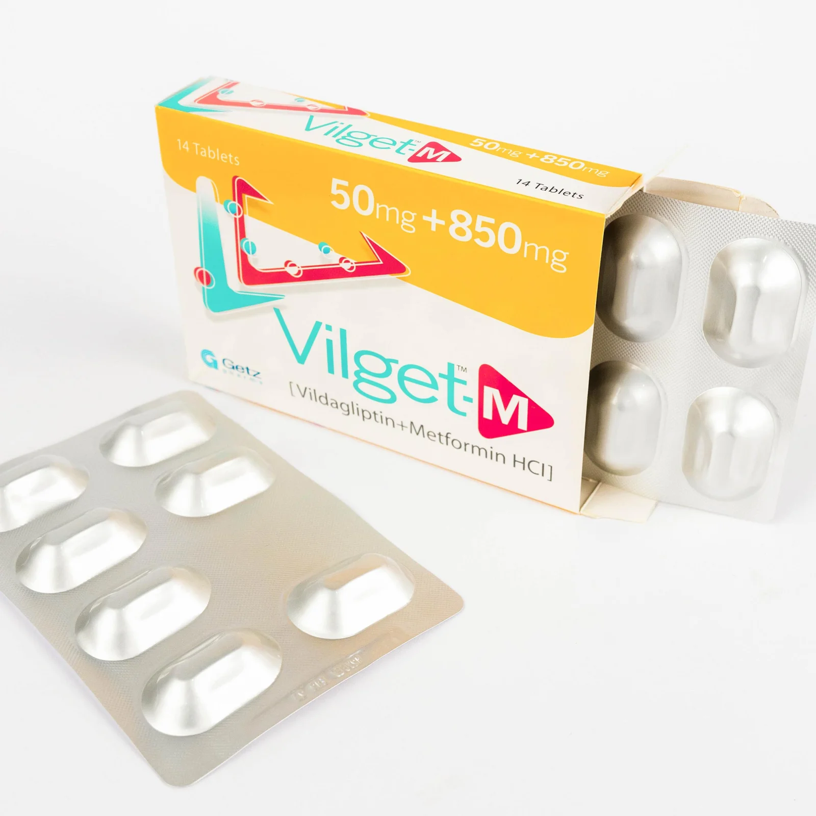 Vilget-M (50/850Mg) 28 Tablets