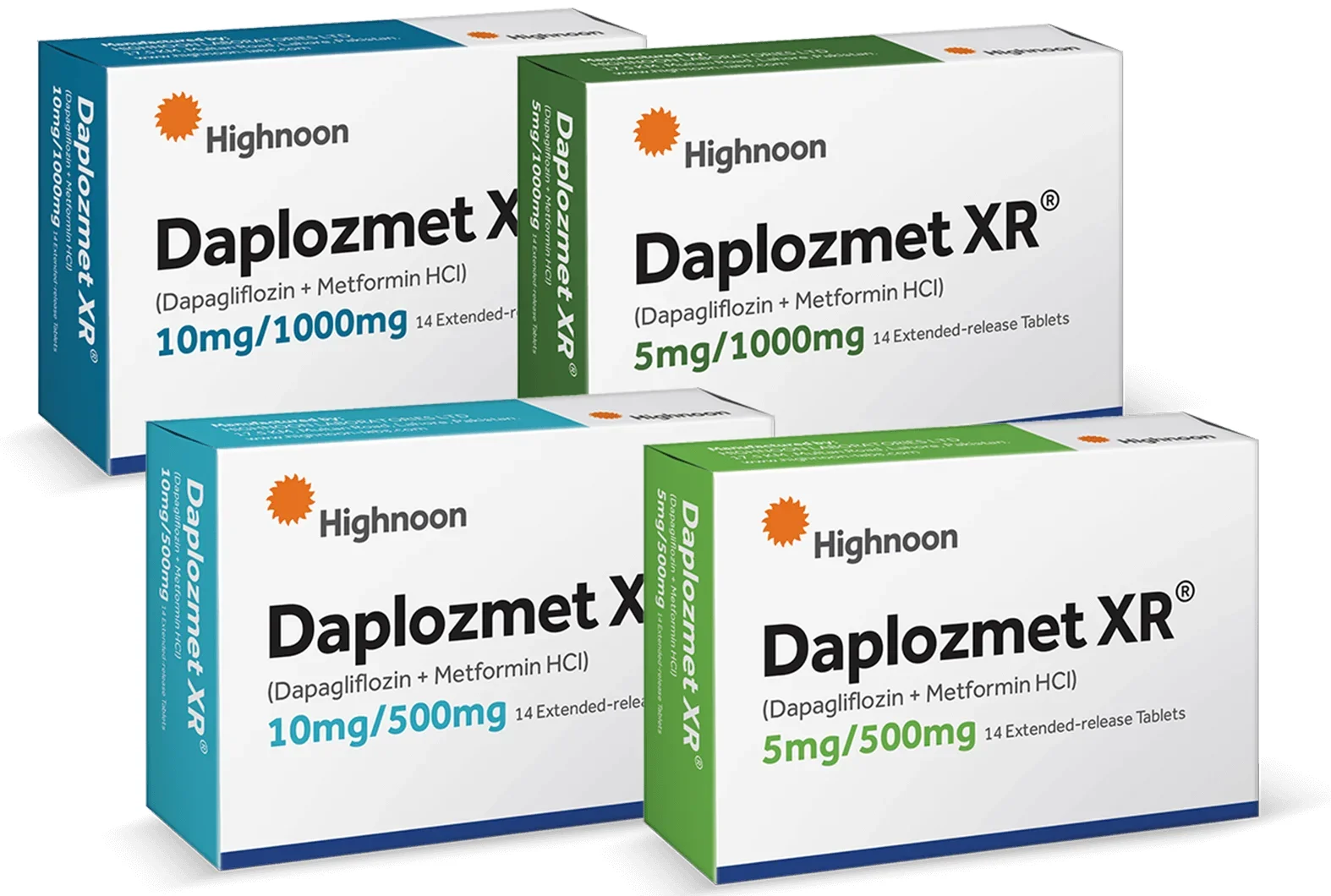 Daplozmet Xr (10/500Mg) 14 Tablets