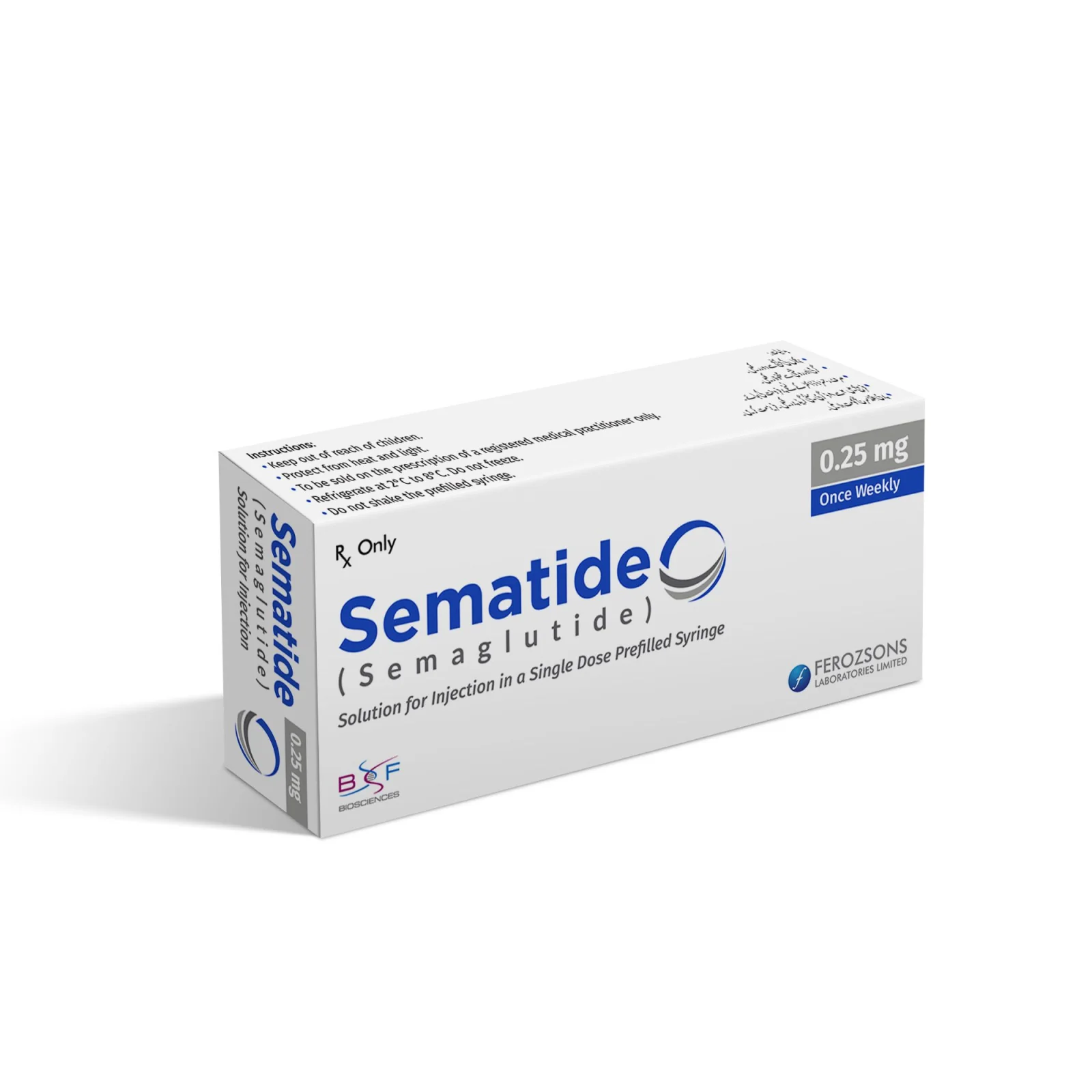 Sematide (0.25Mg) Prefilled Syringe