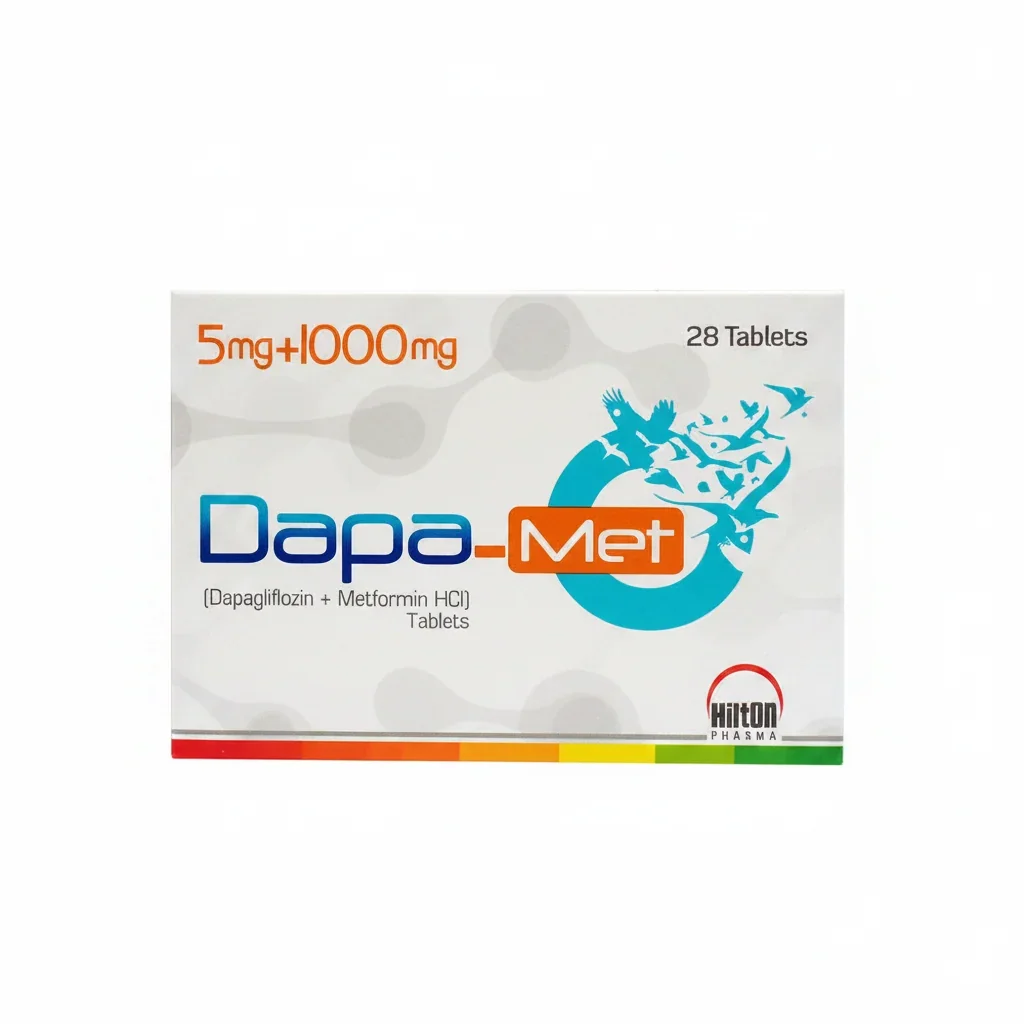 Dapa-Met (5/1000Mg) 28 Tablets