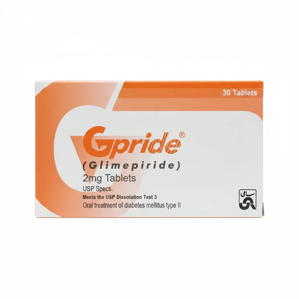 Gpride (2Mg) 30 Tablets
