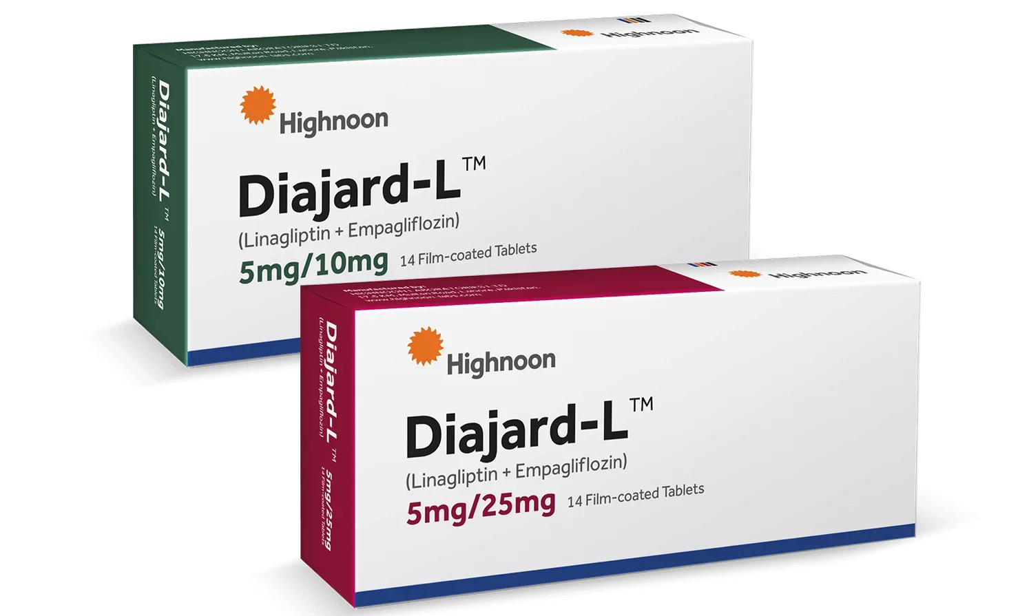 Diajard-L (5/25Mg) 14 Tablets