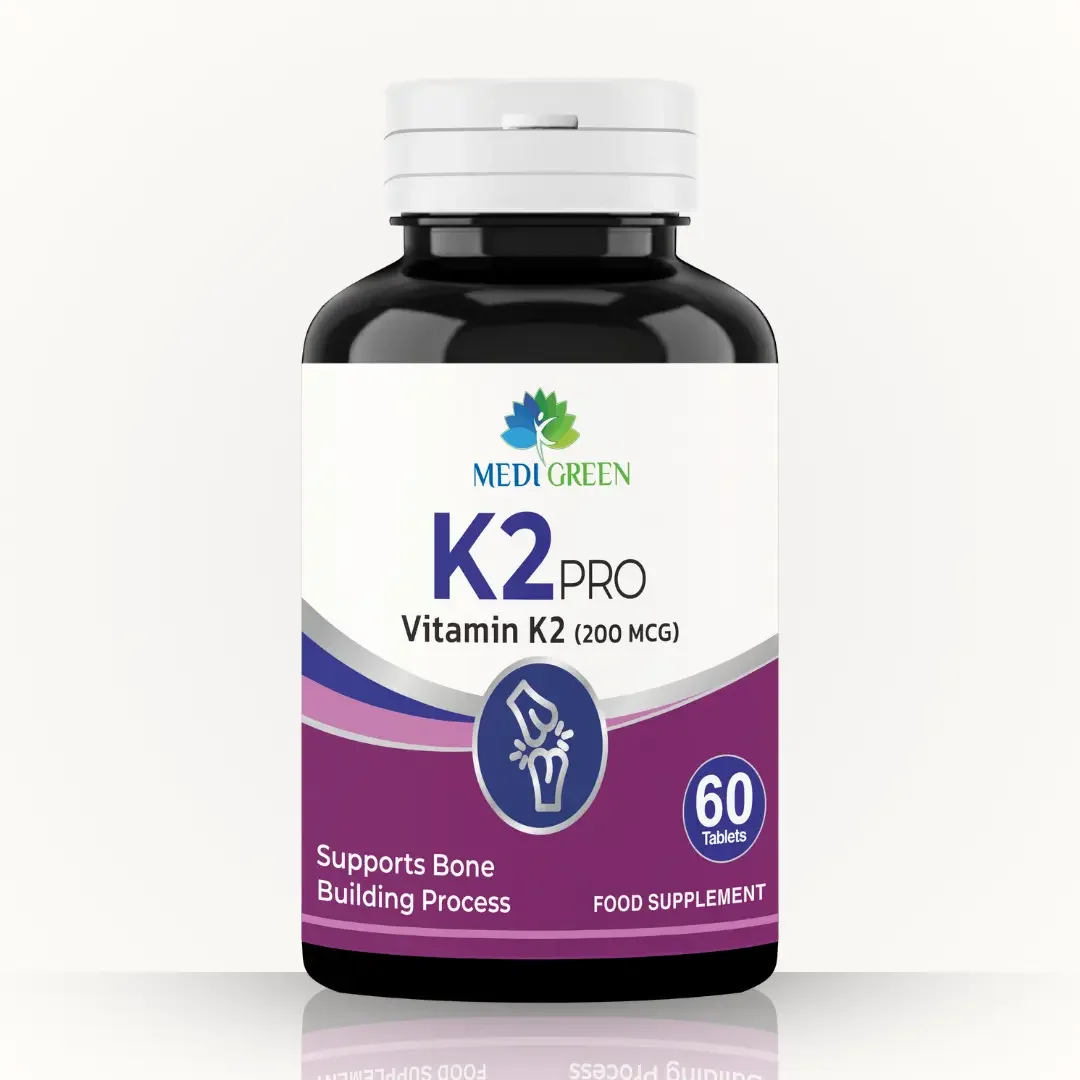 Medi Green K2 Pro (200Mcg) 30 Tablets