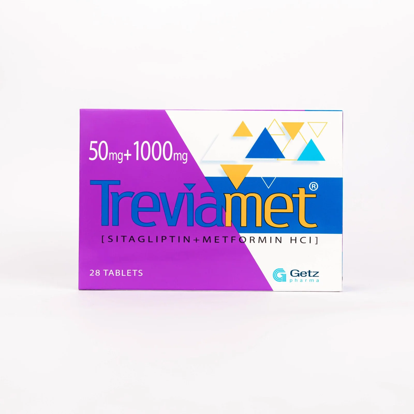 Treviamet (50/1000Mg) 28 Tablets