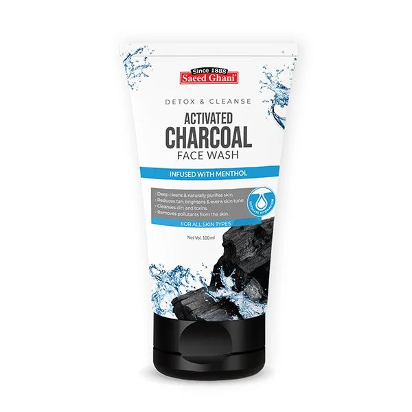 Saeed Ghani Charcoal Facewash 1 Pack