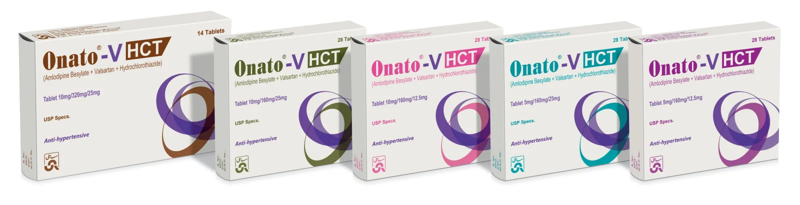 Onato-V Hct (10Mg/160Mg/12.5Mg) 28 Tablets
