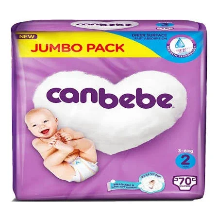 Canbebe 2 No (70 Pcs) Jumbo Pack