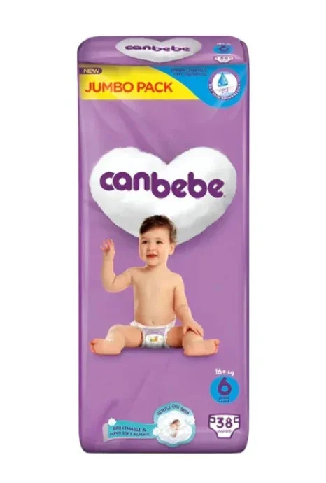 Canbebe 6 No Diaper Jumbo (38 Pcs)
