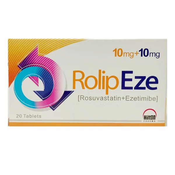 Rolip Eze (10/10Mg) 20 Tablets.