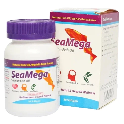 Seamega Salmon Fish Oil Softgels