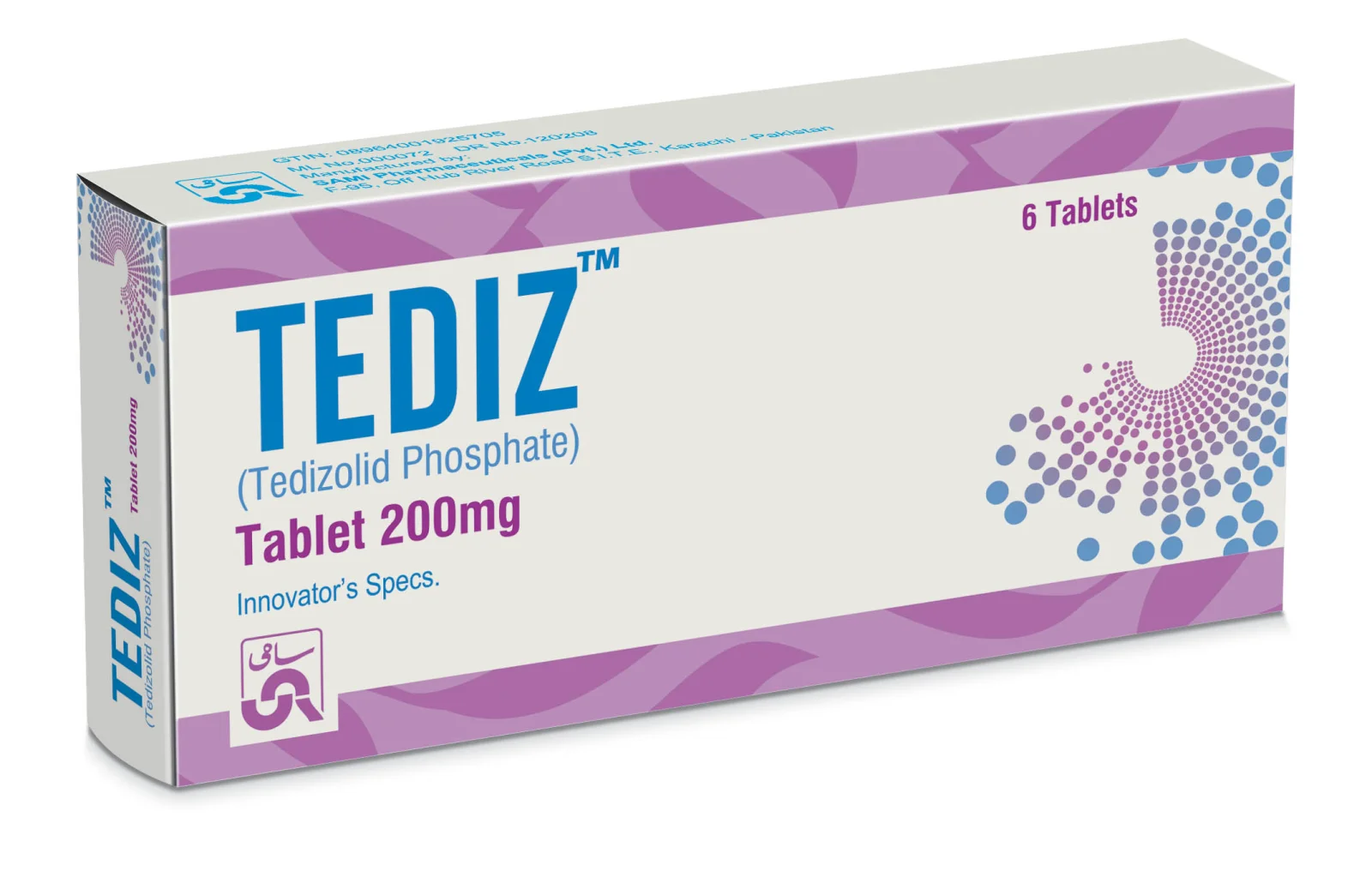 Tediz (200Mg) 6 Tablets