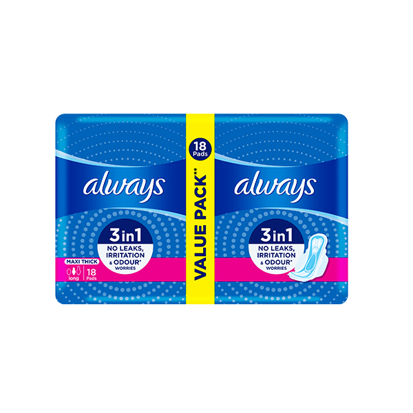 Always Cottony Soft Maxi Thick Extra Long 6 Pads