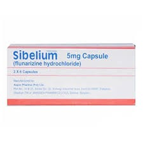 Sibelium (5Mg) 30 Capsules