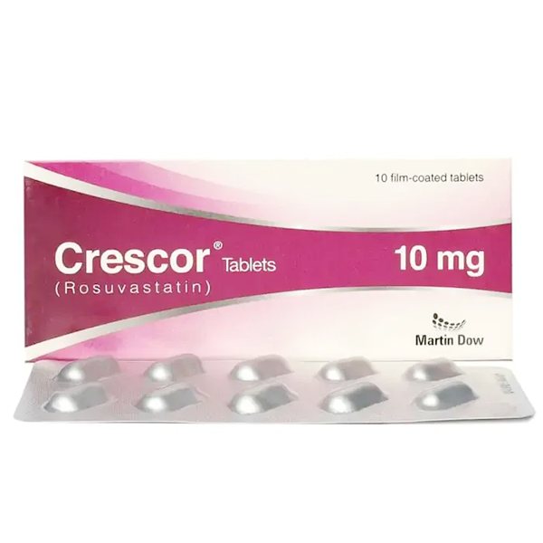 Crescor Eze (10/10Mg) 10 Tablets
