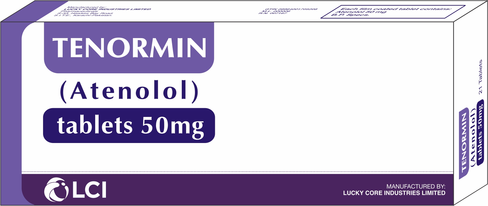 Tenormin (50mg) 21 tablet