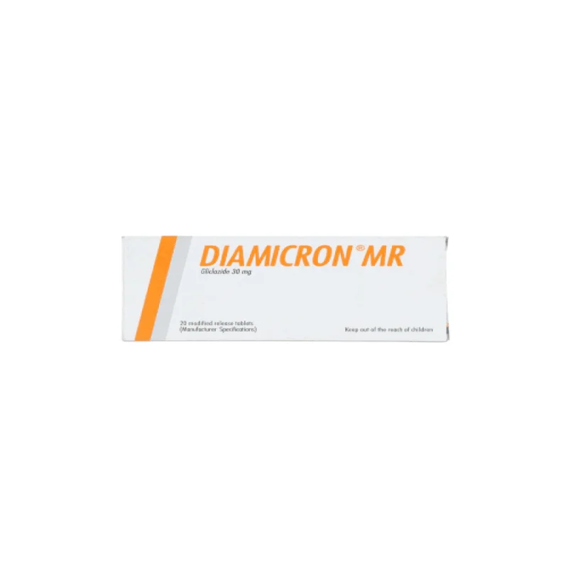 Diamicron Mr 30Mg 20 Tablets