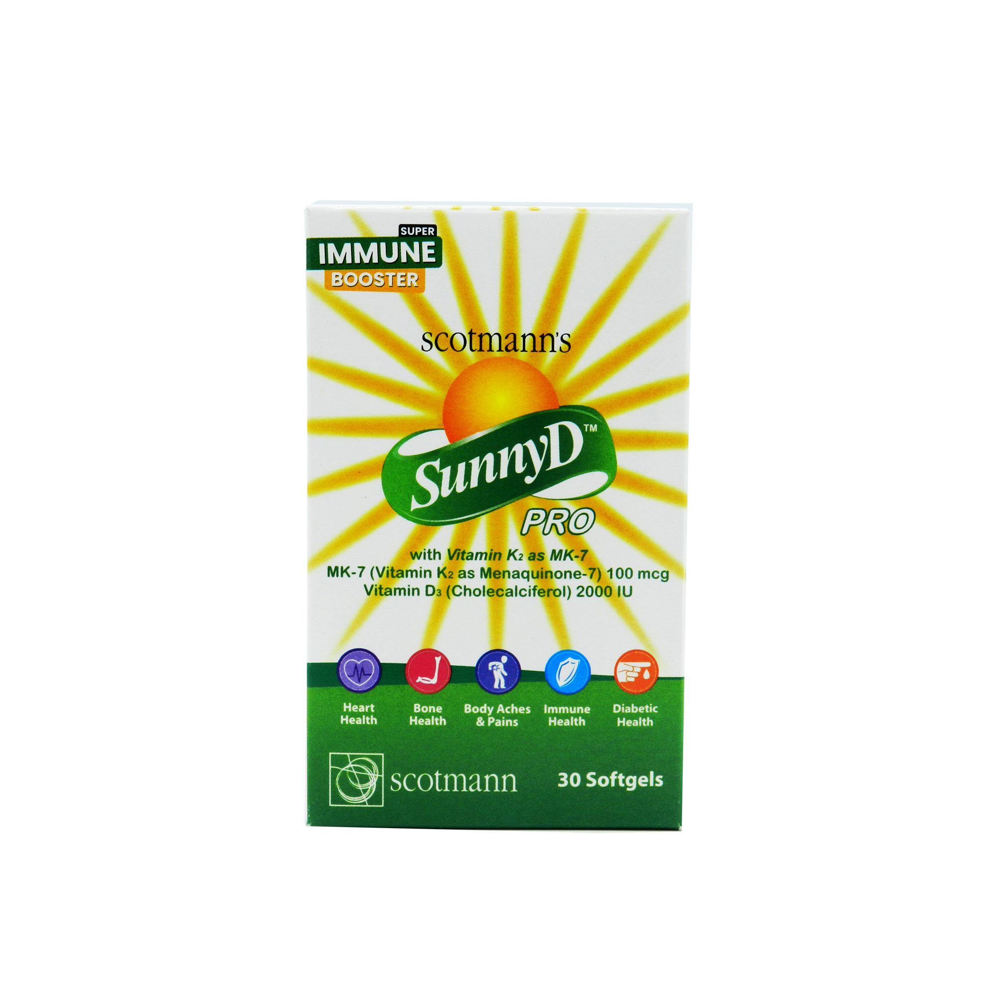 Sunny D Pro Softgel 30s