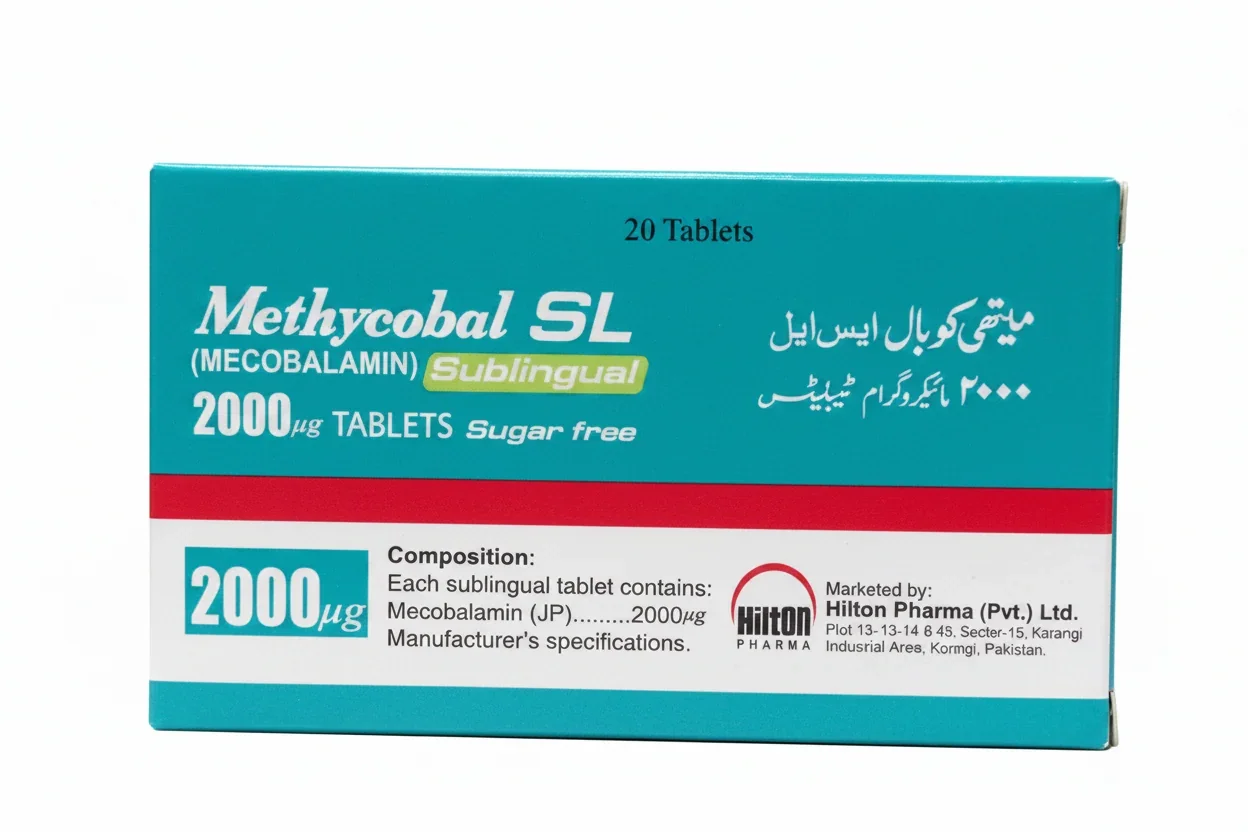 Methycobal Sl (2000Mg) 20 Tablets