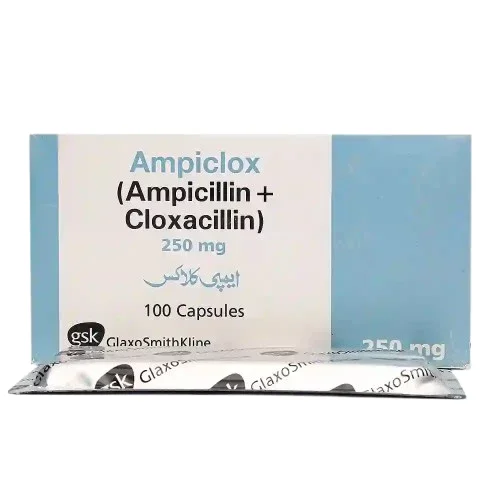 Ampiclox (250Mg) 100 Capsules