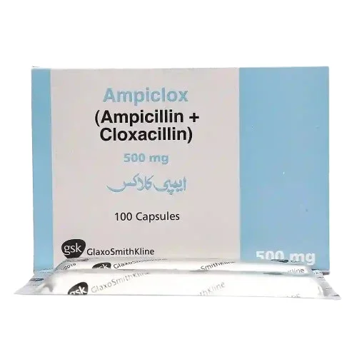 Ampiclox (500Mg) 100 Capsules