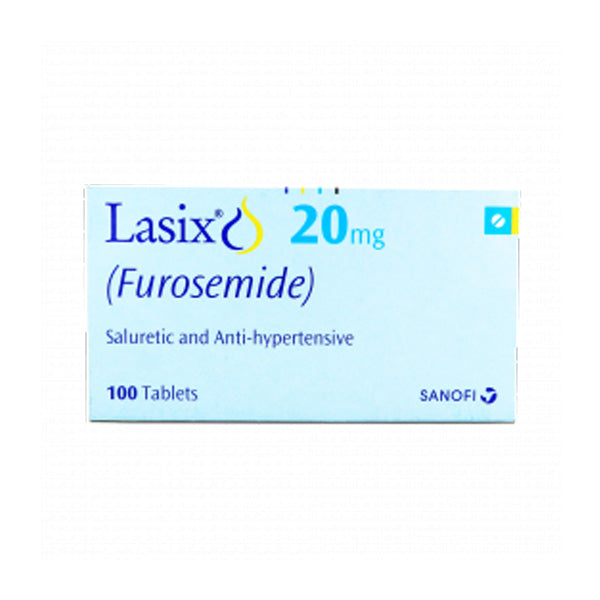 Lasix (20Mg) 100 Tablets