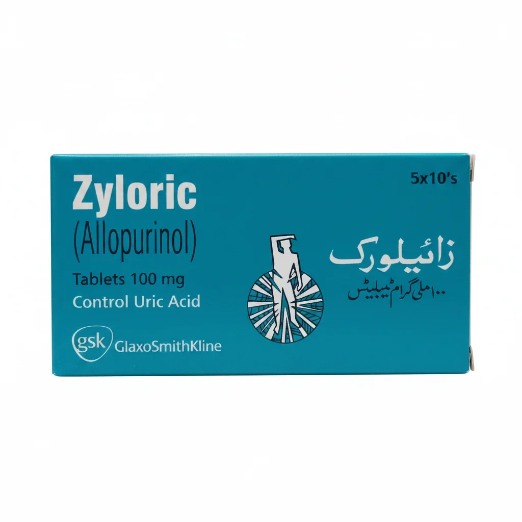Zyloric (100Mg) 50 Tablets