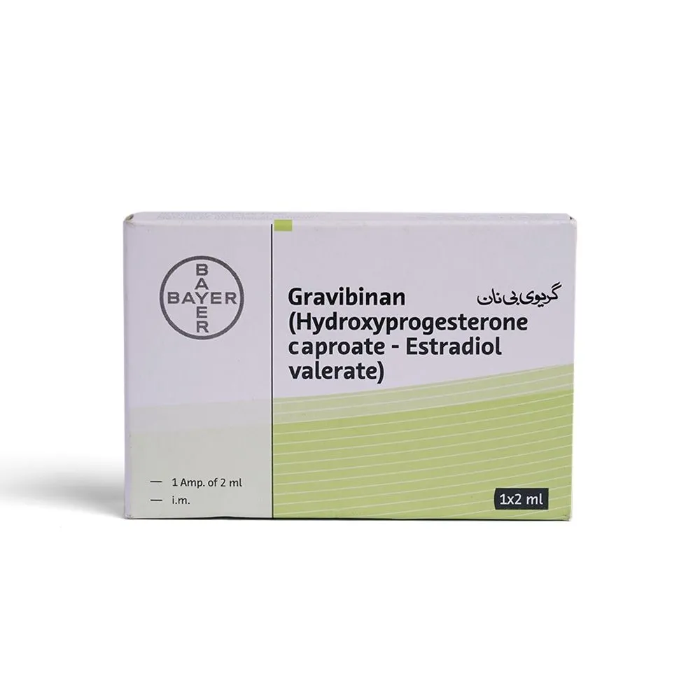 Gravibinan (250/5Mg) 2Ml Ampoule Injection