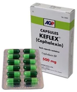 Keflex (500Mg) 12 Capsules