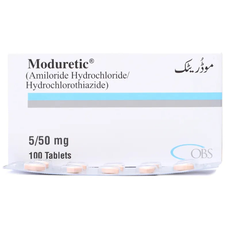 Moduretic (5/50Mg) 100 Tablets