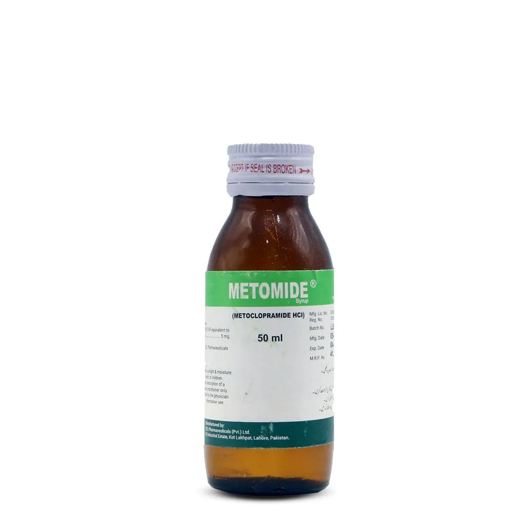 Metomide (5Mg/5Ml) 50Ml Syrup