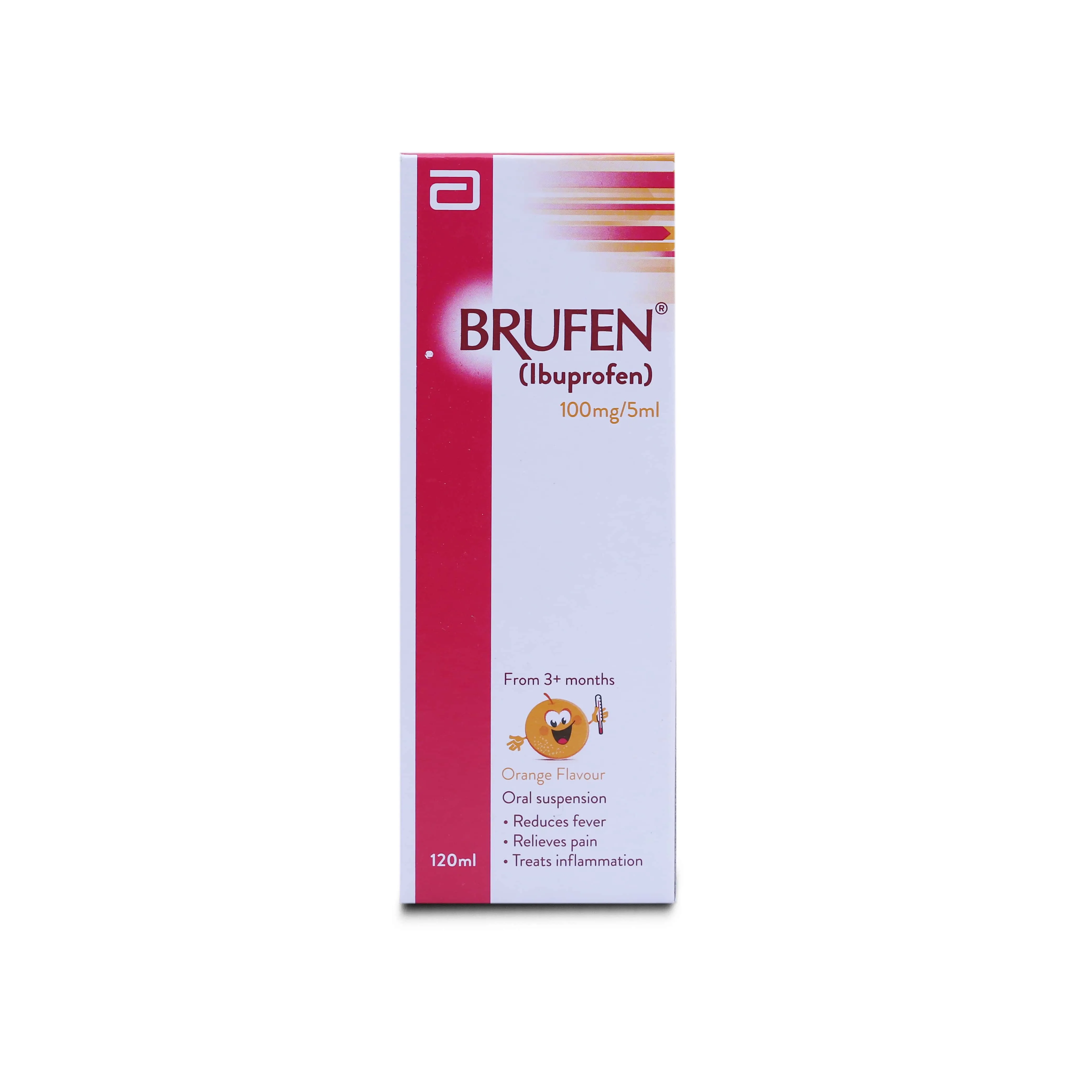 Brufen (100Mg/5Ml) 120Ml Oral Suspension