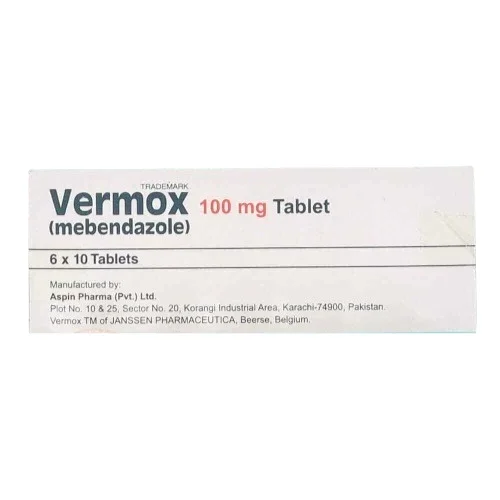 Vermox (100Mg) 60 Tablets