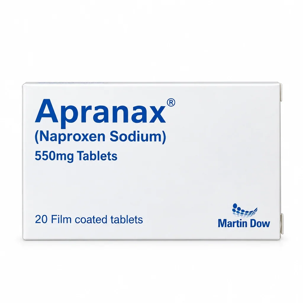 Apranax (550Mg) 20 Tablets
