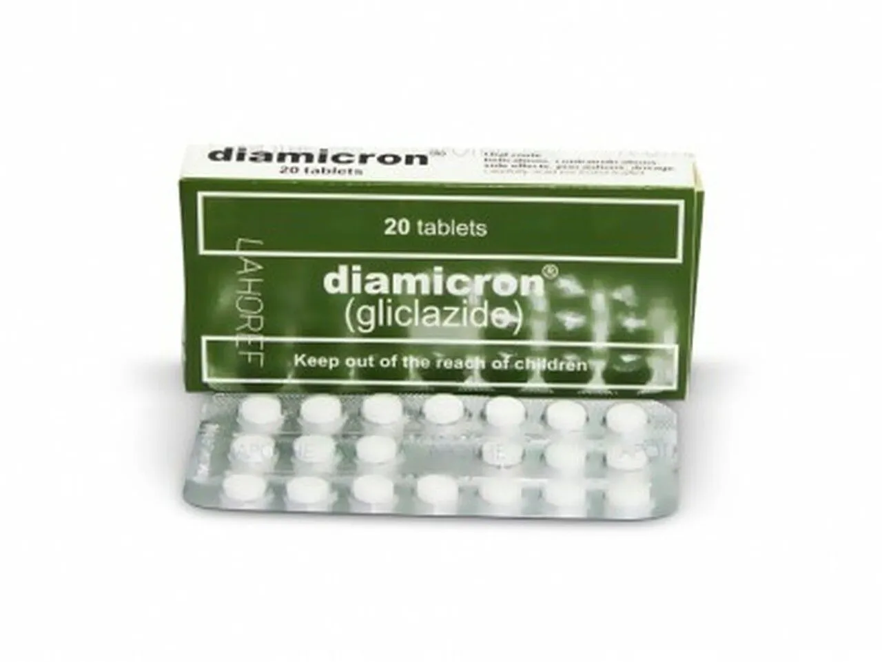 Diamicron (80Mg) 20 Tablets