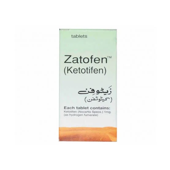 Zatofen (1Mg) 30 Tablets