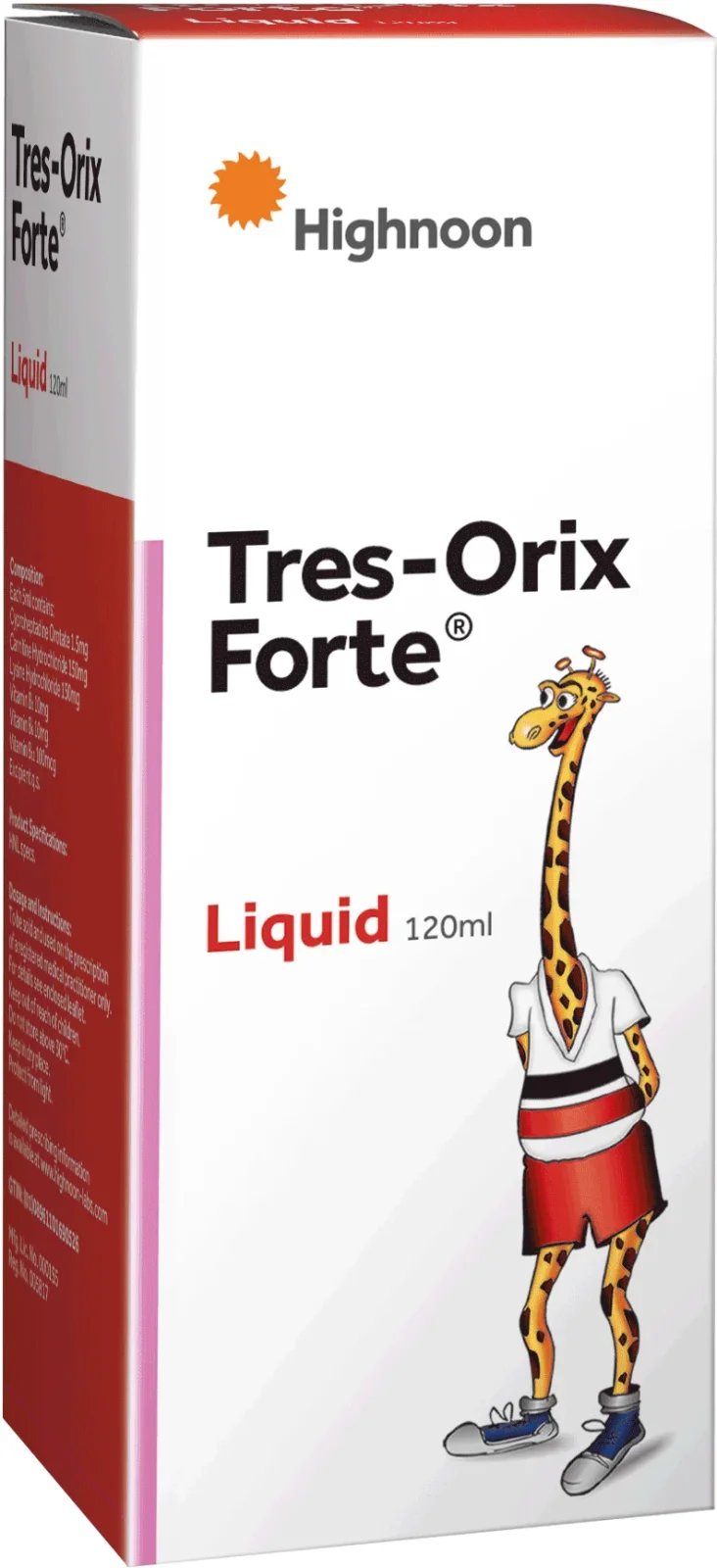 Tres Orix Forte (120Ml) Syrup