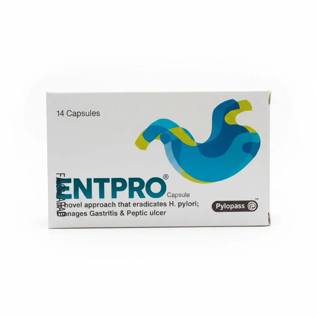 Entpro (100Mg) 14 Capsules