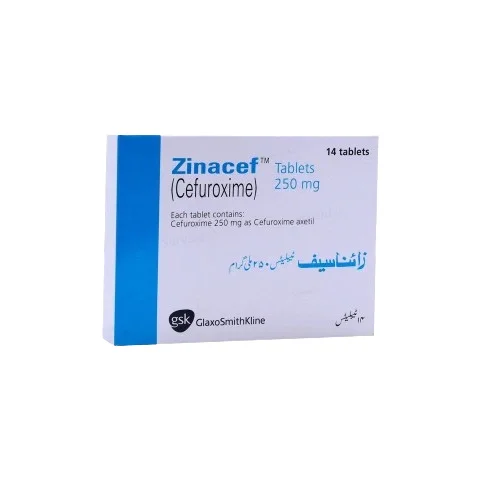 Zinacef (250Mg) 14 Tablets