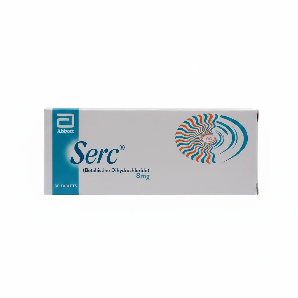 Serc (8Mg) 30 Tablets
