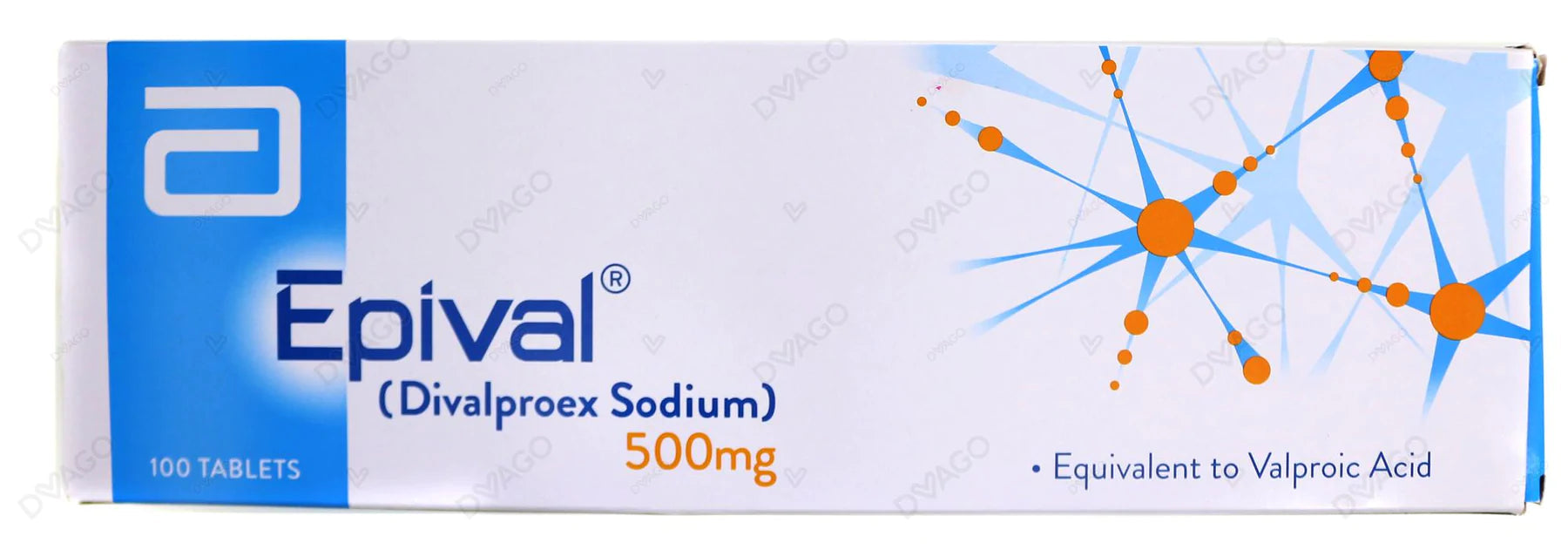 Epival (500Mg) 100 Tablets