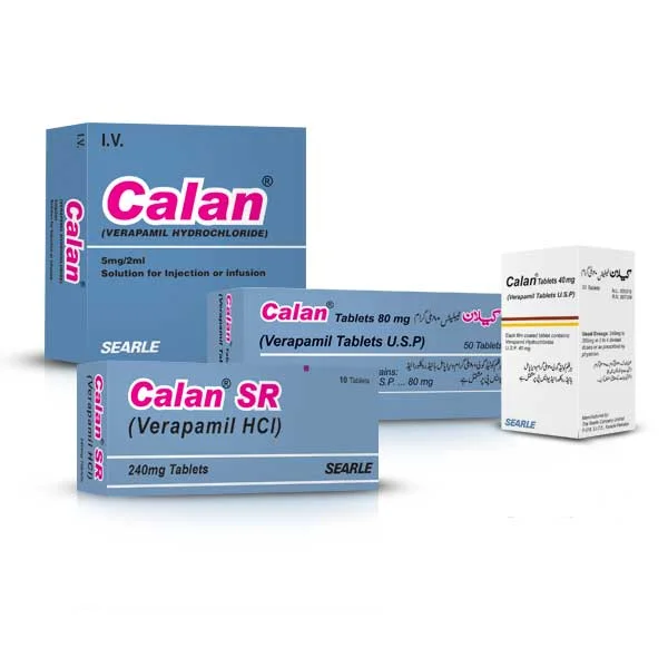 Calan (80Mg) 50 Tablets