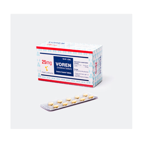 Voren (25Mg) 100 Tablets