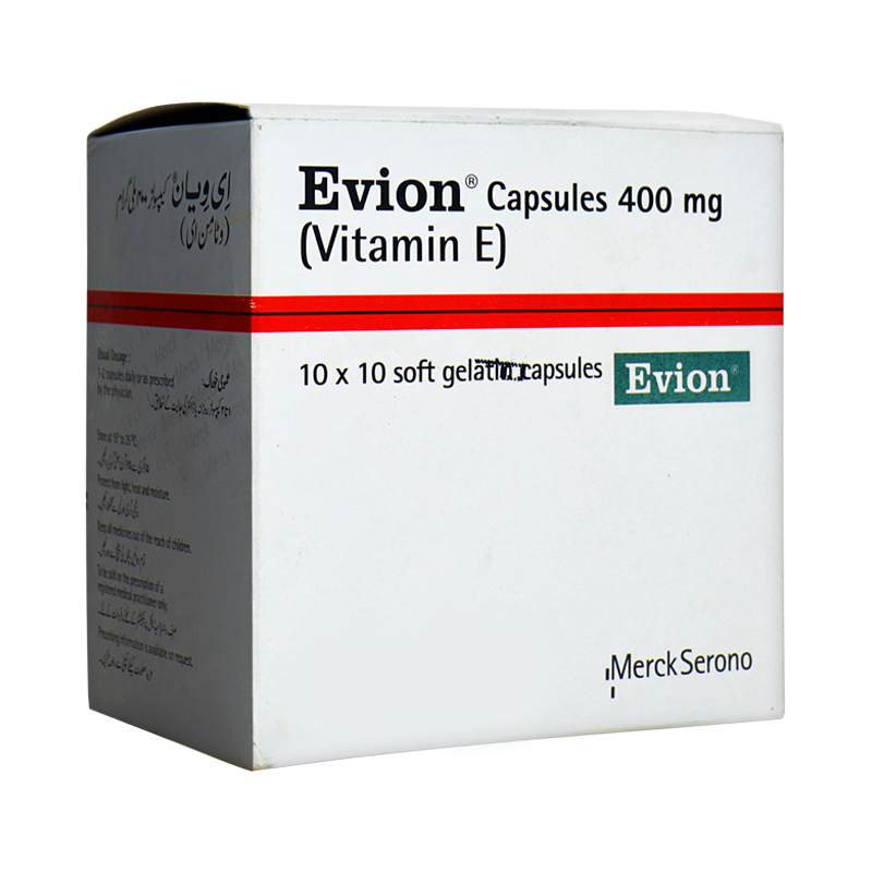 Evion (400Mg) 100 Capsules